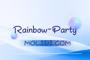 Rainbow Party 字体 - 设计师灵感碰撞茉莉设计 - 设计师灵感碰撞与学习交流的综合平台