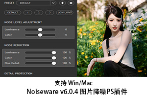 Noiseware v6.0.4 PS插件 – 图片降噪新纪元，自然通透尽在掌握！ - 设计师灵感碰撞茉莉设计 - 设计师灵感碰撞与学习交流的综合平台